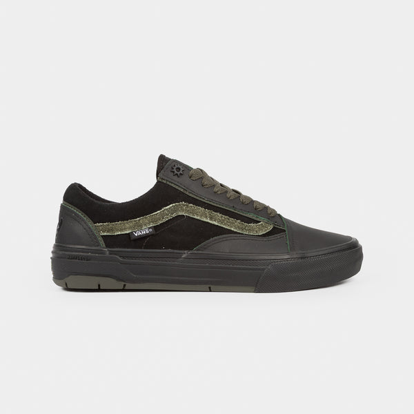 Vans - Willow Old Skool Wafflecup Shoes - Green / Black