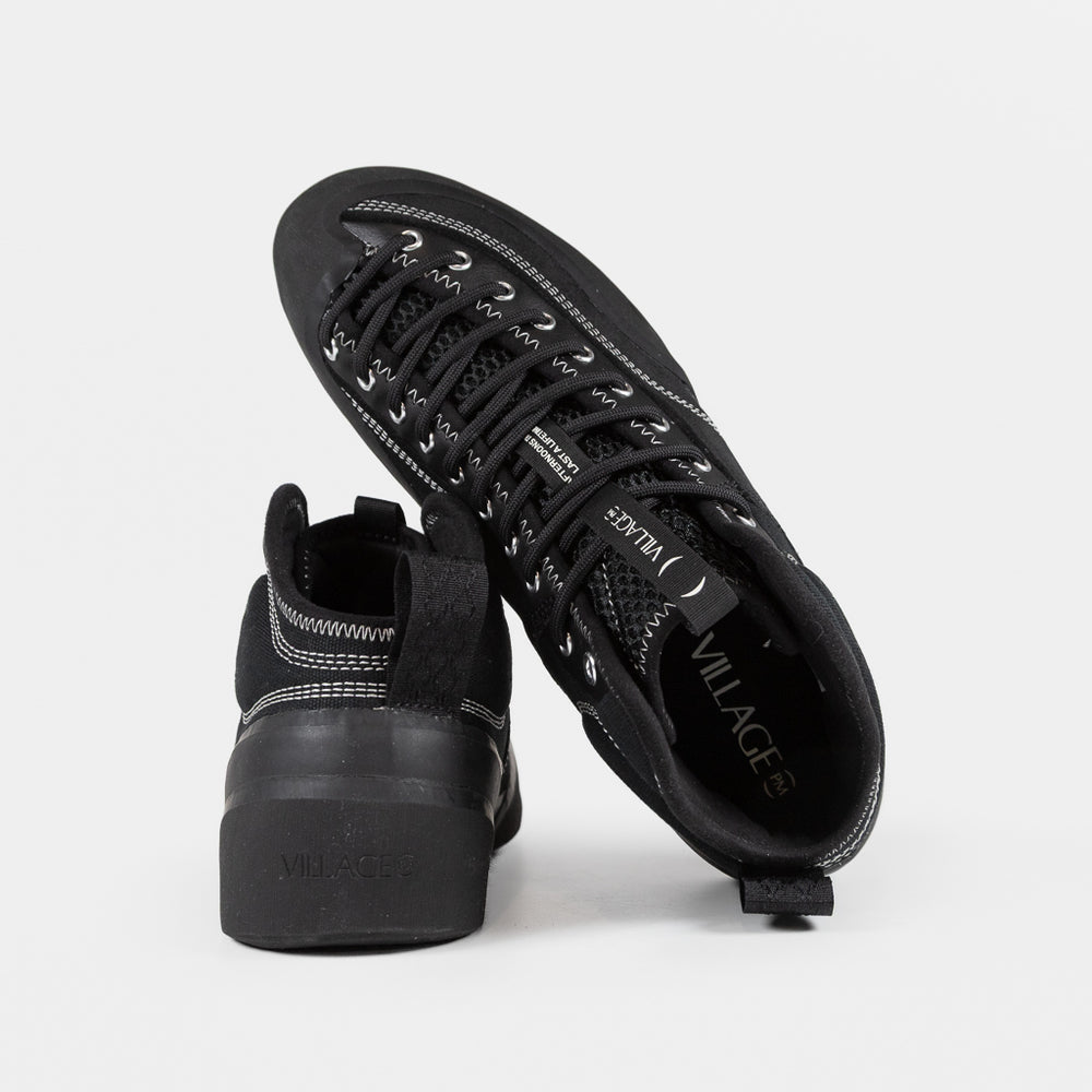 Village PM - 1.00 PM Mid Shoes - Black / Natural Black