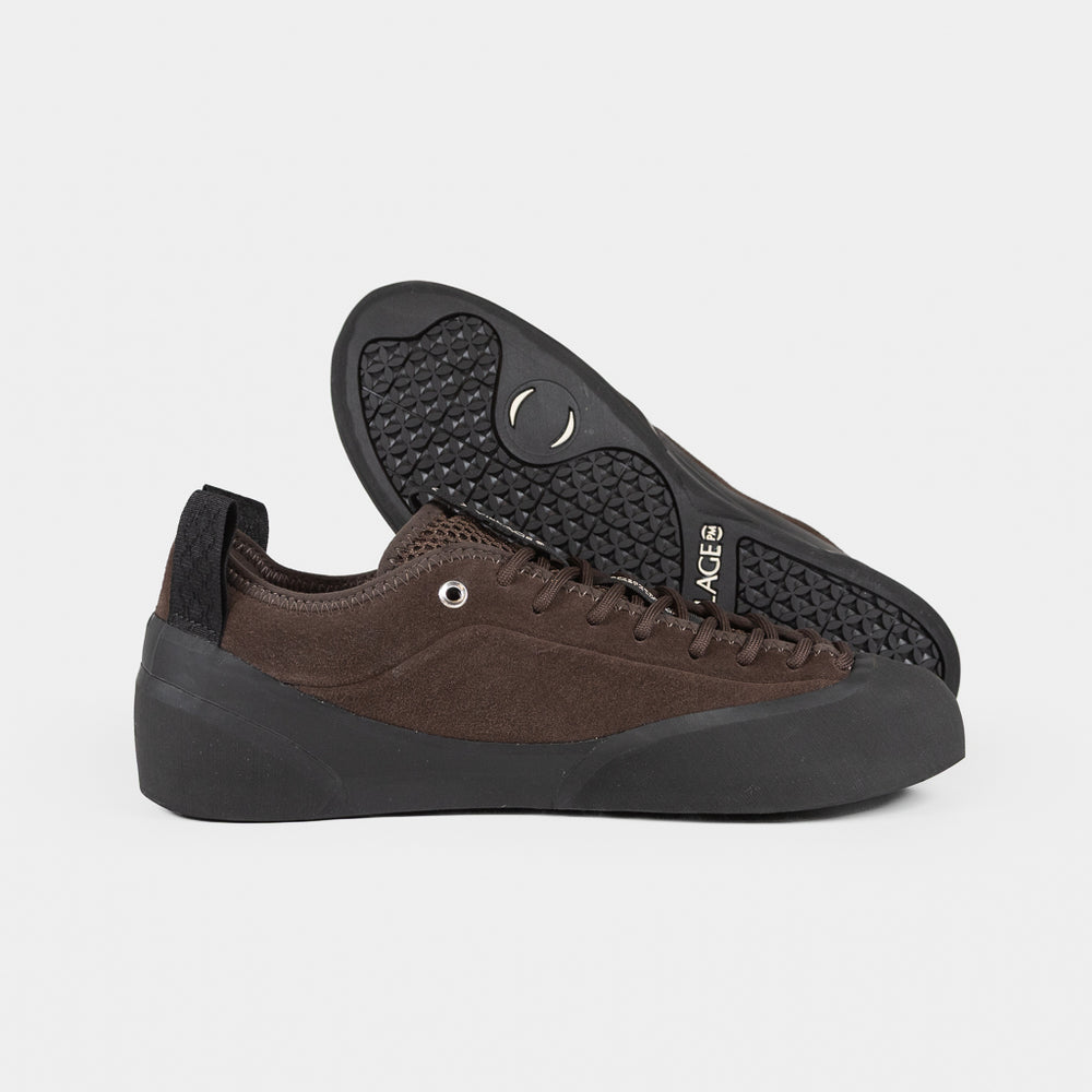 Chocolate Brown Suede Village PM 1.00 PM Skate Shoes 