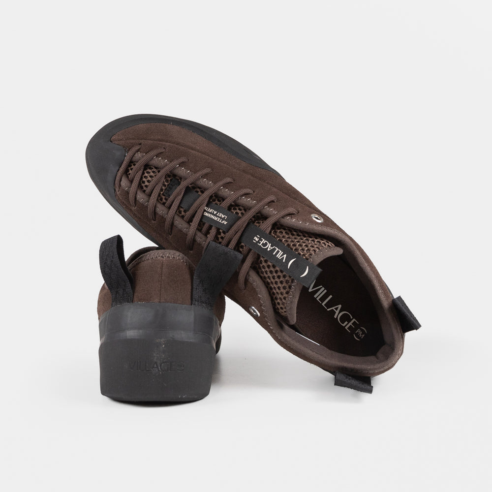 Chocolate Brown Suede Village PM 1.00 PM Skate Shoes 