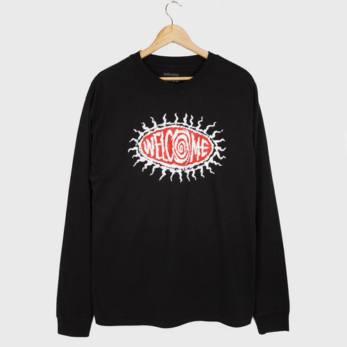 Welcome Skate Store - Courtney Longsleeve T-Shirt - Faded Black