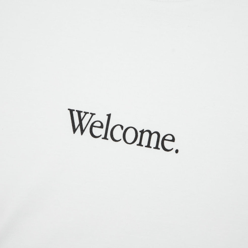 Welcome Skate Store Prince White T-Shirt Front Print
