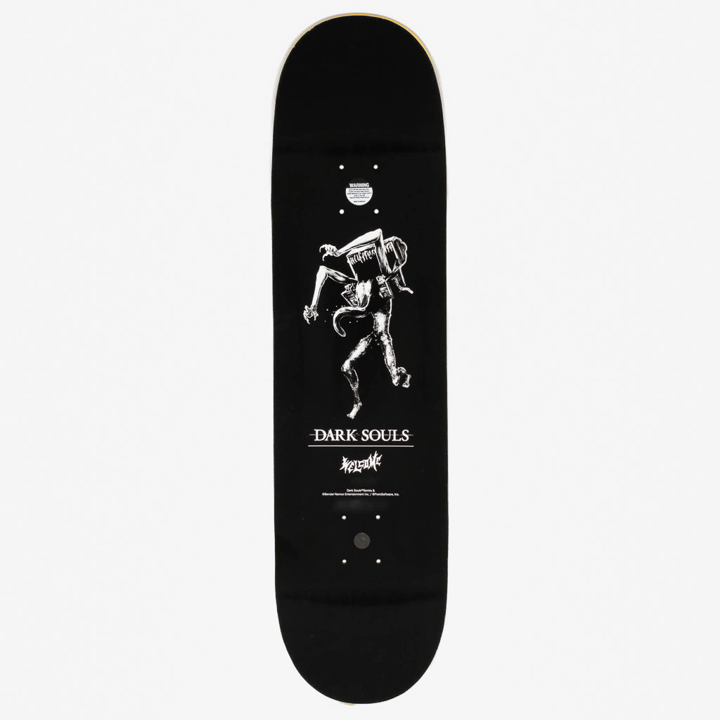 Welcome Skateboards 8.5" You Died Skateboard Deck Top Print