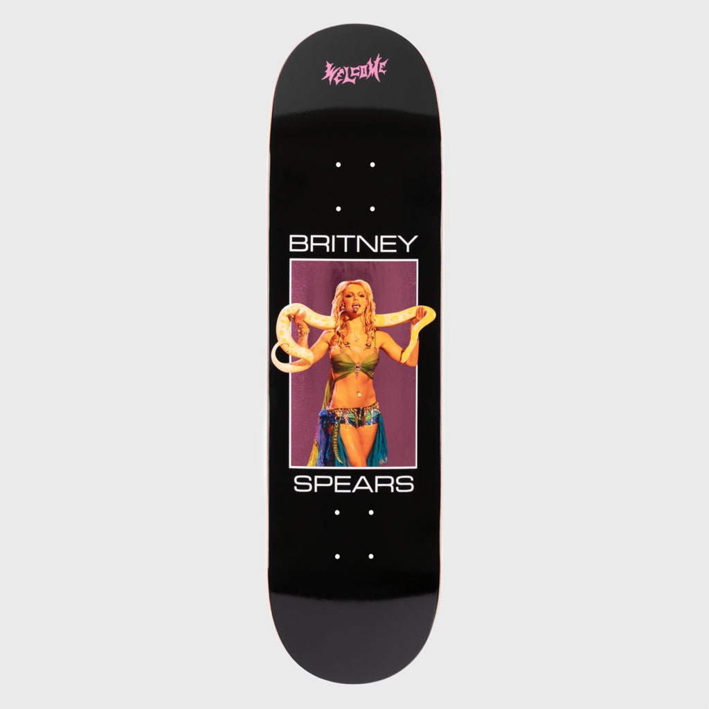 Welcome Skateboards Britney Spears Snake Skateboard Deck 
