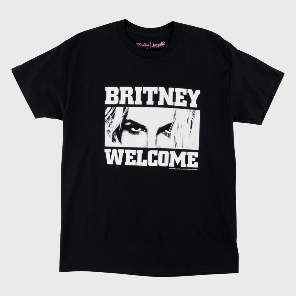 Welcome Skateboards Britney Spears Till The World Ends Black T-Shirt