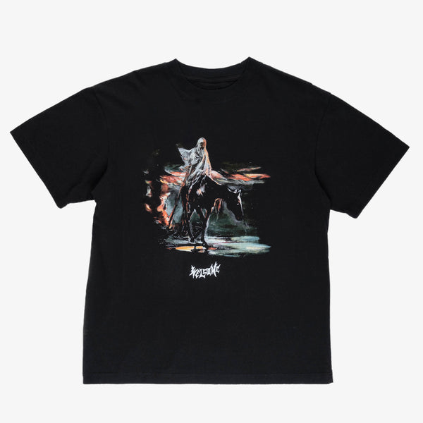 Welcome Skateboards - Horseman Boxy T-Shirt - Black