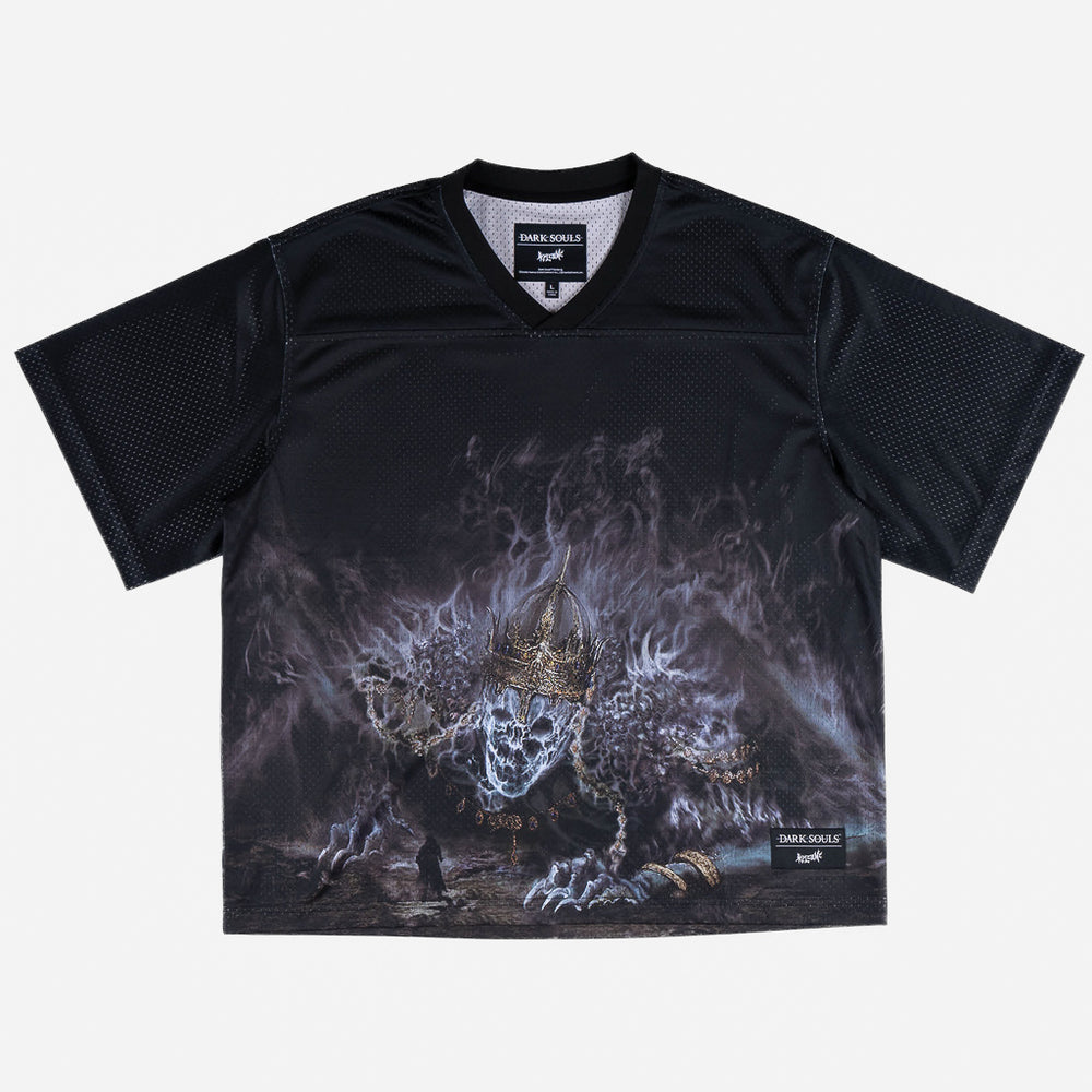 Welcome Skateboards Wolnir Black Mesh Football Jersey