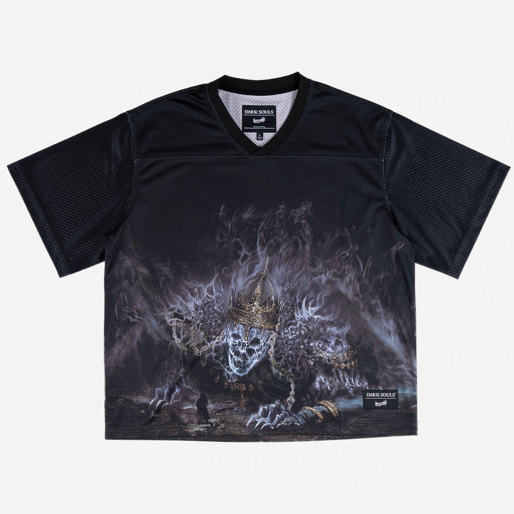 Welcome Skateboards Wolnir Black Mesh Football Jersey