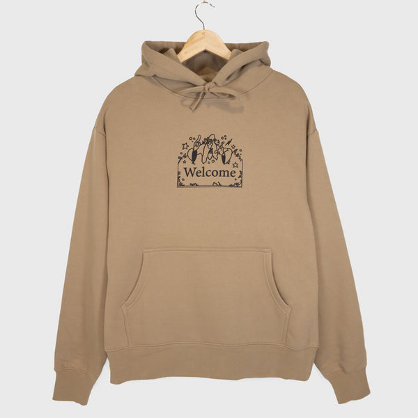 Welcome Skate Store - Wizzy Pullover Hooded Sweatshirt - Sand