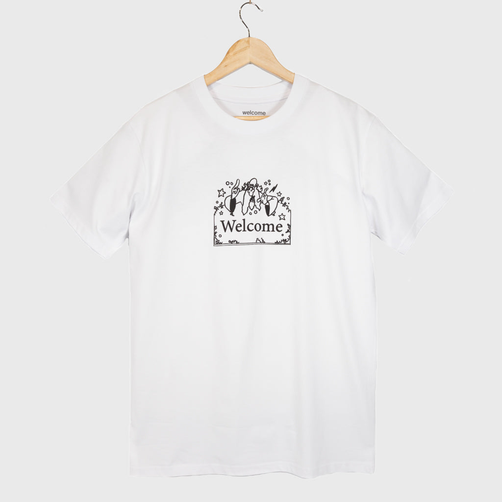 Welcome Skate Store Wizzy White T-Shirt