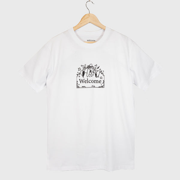 Welcome Skate Store - Wizzy T-Shirt - White