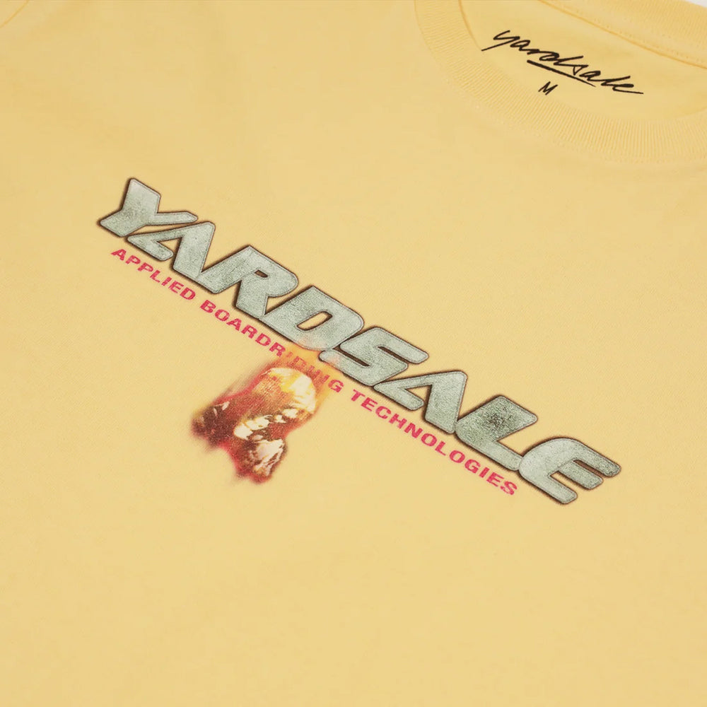 Yardsale Hellraiser Sunset Yellow T-Shirt Front Print
