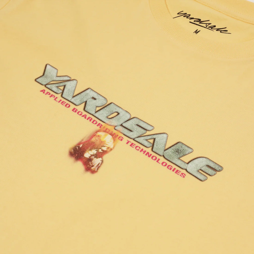 Yardsale Hellraiser Sunset Yellow T-Shirt Front Print