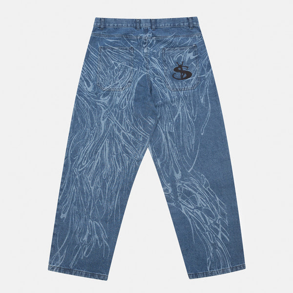 Yardsale - Ripper Jeans - Overdyed Blue