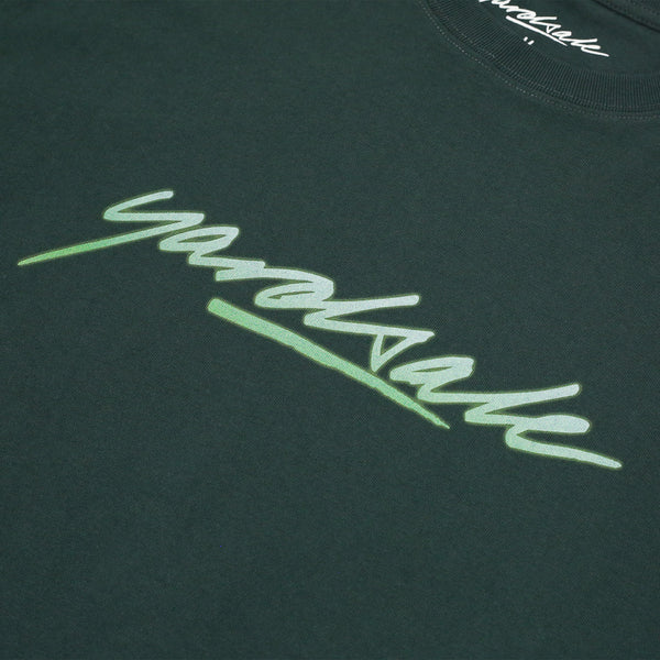 Yardsale - Script T-Shirt - Green