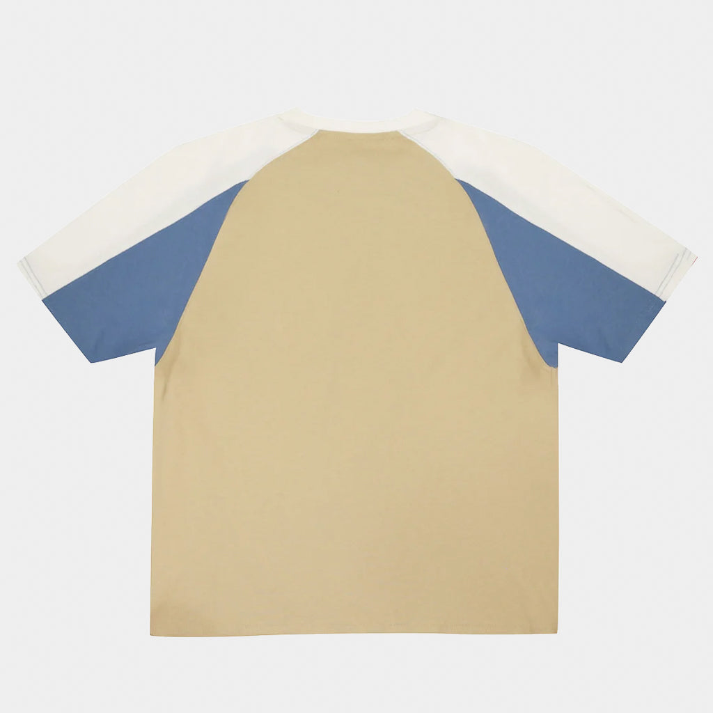 Yardsale Beige, Blue And White Starlite T-Shirt
