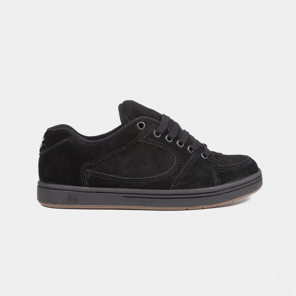 eS Footwear All Black Accel Shoes 