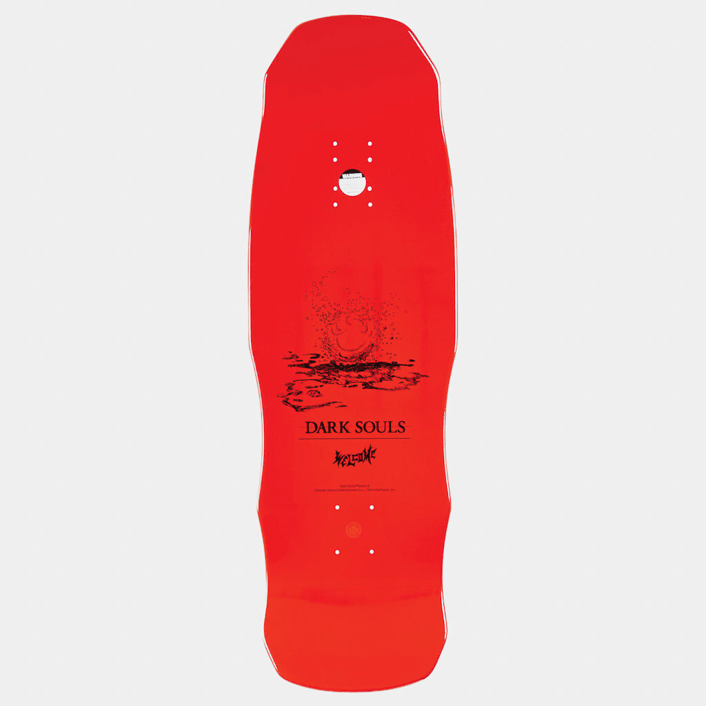 Top Of Welcome Skateboards 9.85" Kirk Dark Souls On Dark Lord Skateboard Deck