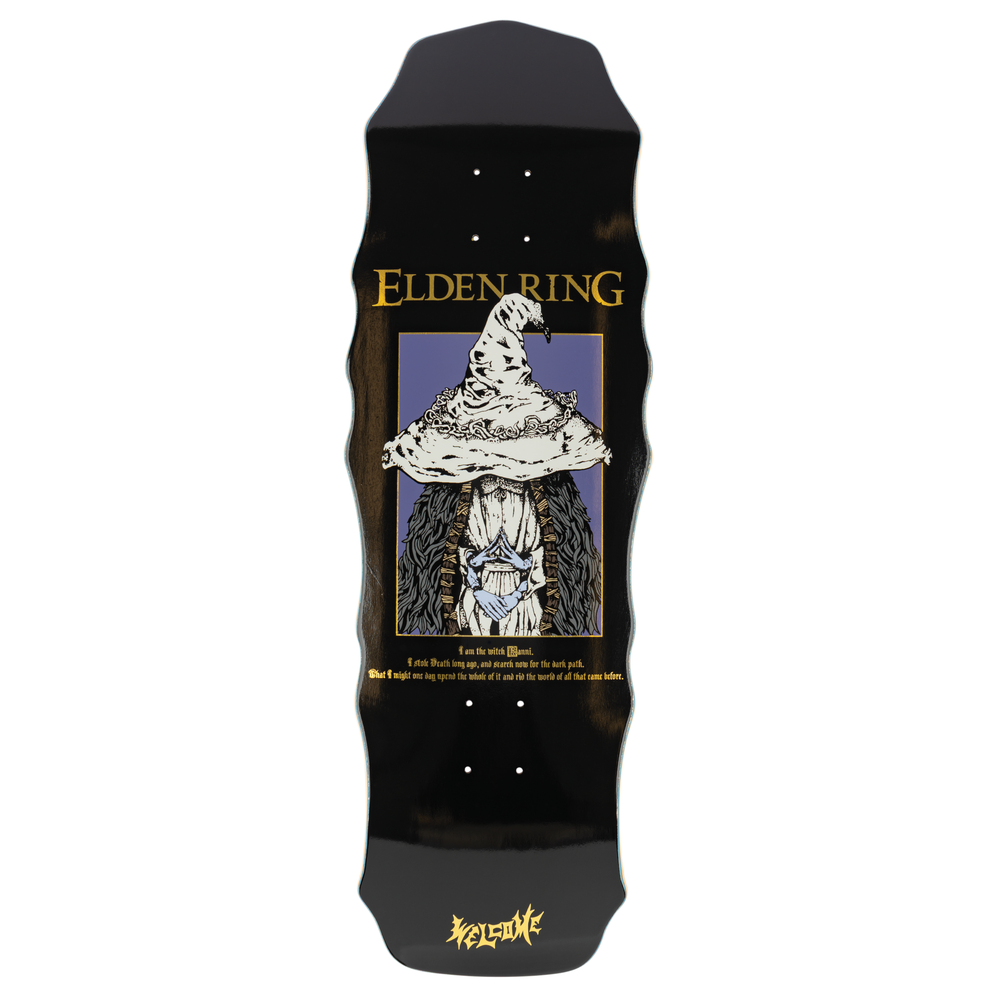 Welcome Skateboards - 10.0" Elden Ring Ranni Widow Skateboard Deck