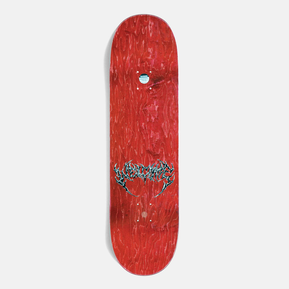 Welcome Skateboards - 9.0" Torment On Popsicle Skateboard Deck - Dark Red