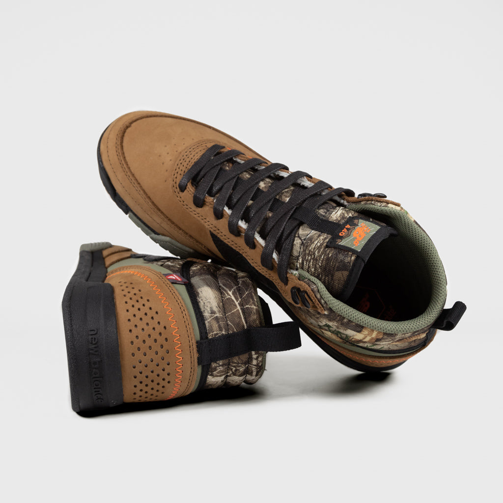 New Balance Numeric Woodland Brown 440 Trail High V2 Shoes