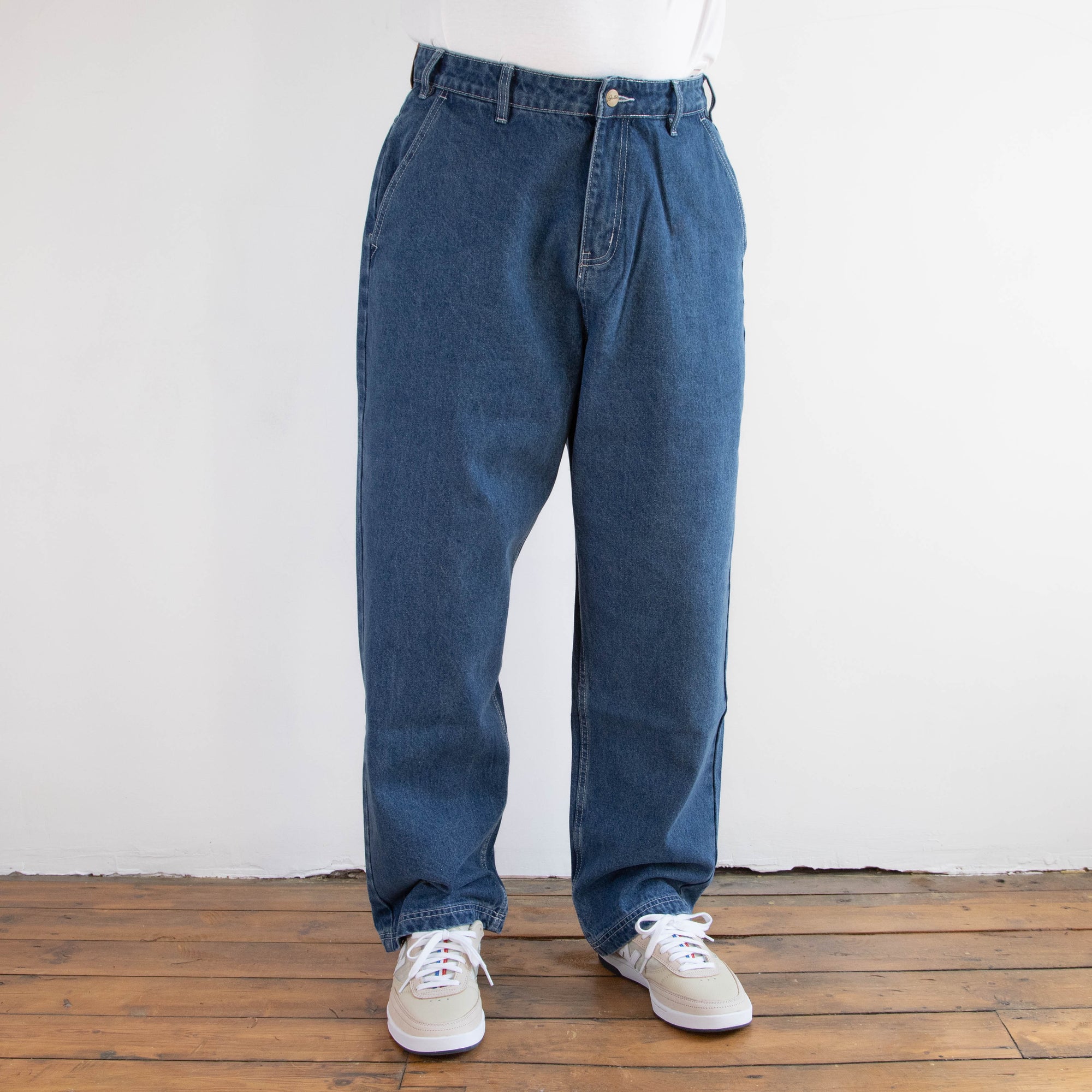 Butter Goods - Scribble Denim Jeans - Mid Blue