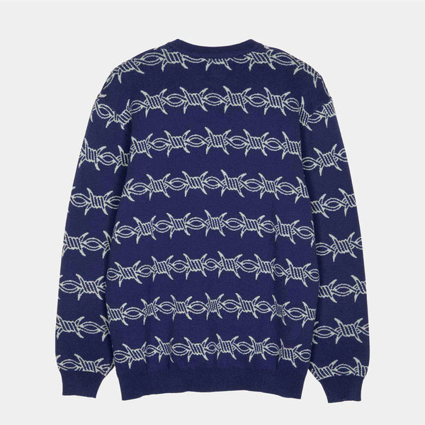 Santa Cruz - Wired Knitted Crew - Midnight Blue