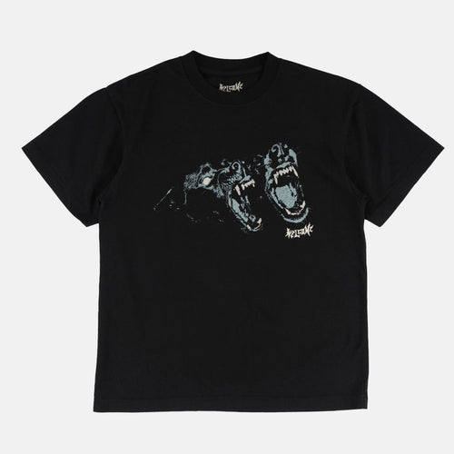Welcome Skateboards - Woof T-Shirt - Black