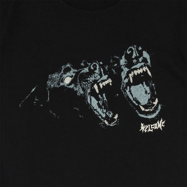Welcome Skateboards - Woof T-Shirt - Black