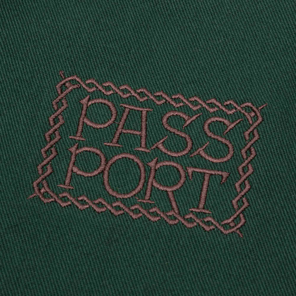 Pass Port Skateboards - Invasive Logo Yard Jacket - Forest Green