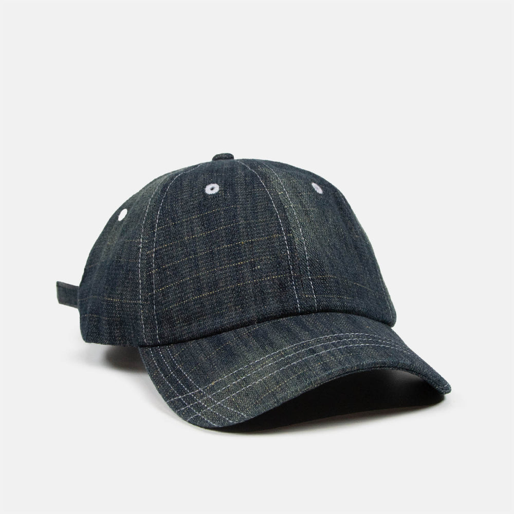 Yardsale - Faded Slub Denim Cap - Black