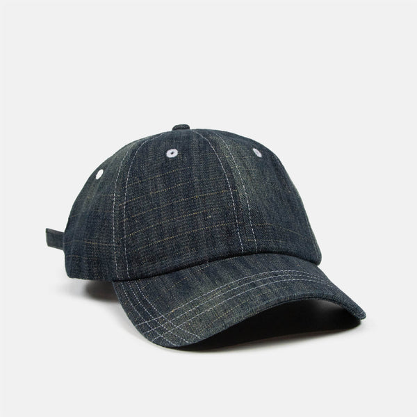 Yardsale - Faded Slub Denim Cap - Black