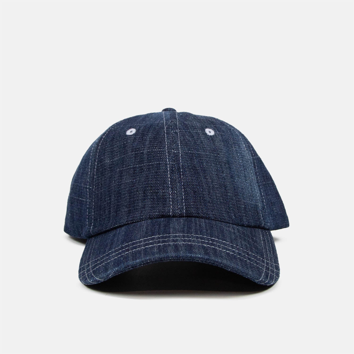 Yardsale - Faded Slub Denim Cap - Blue