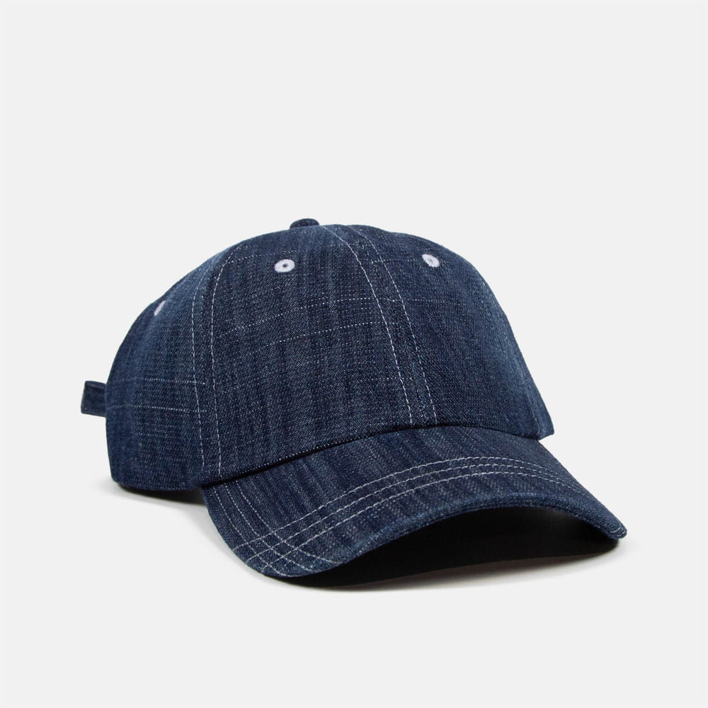 Yardsale - Faded Slub Denim Cap - Blue