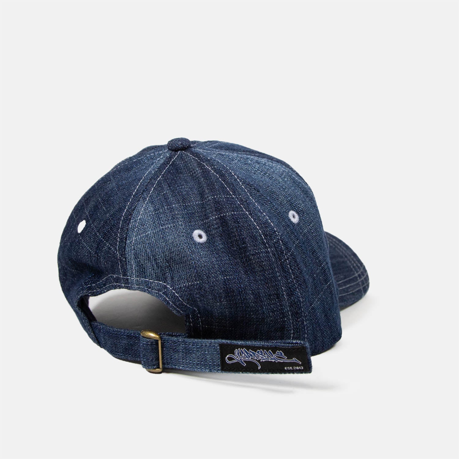 Yardsale - Faded Slub Denim Cap - Blue