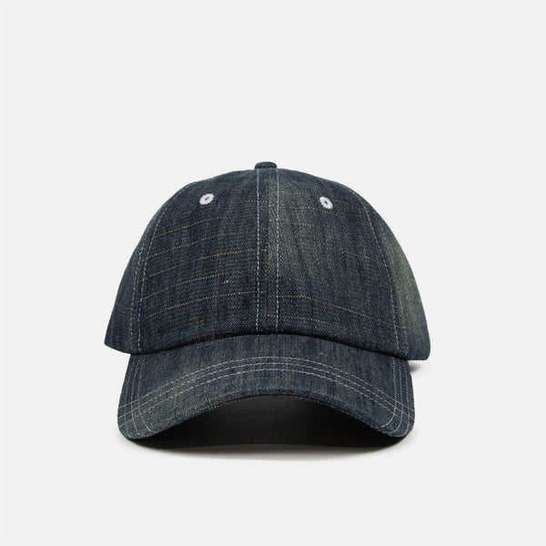 Yardsale - Faded Slub Denim Cap - Black