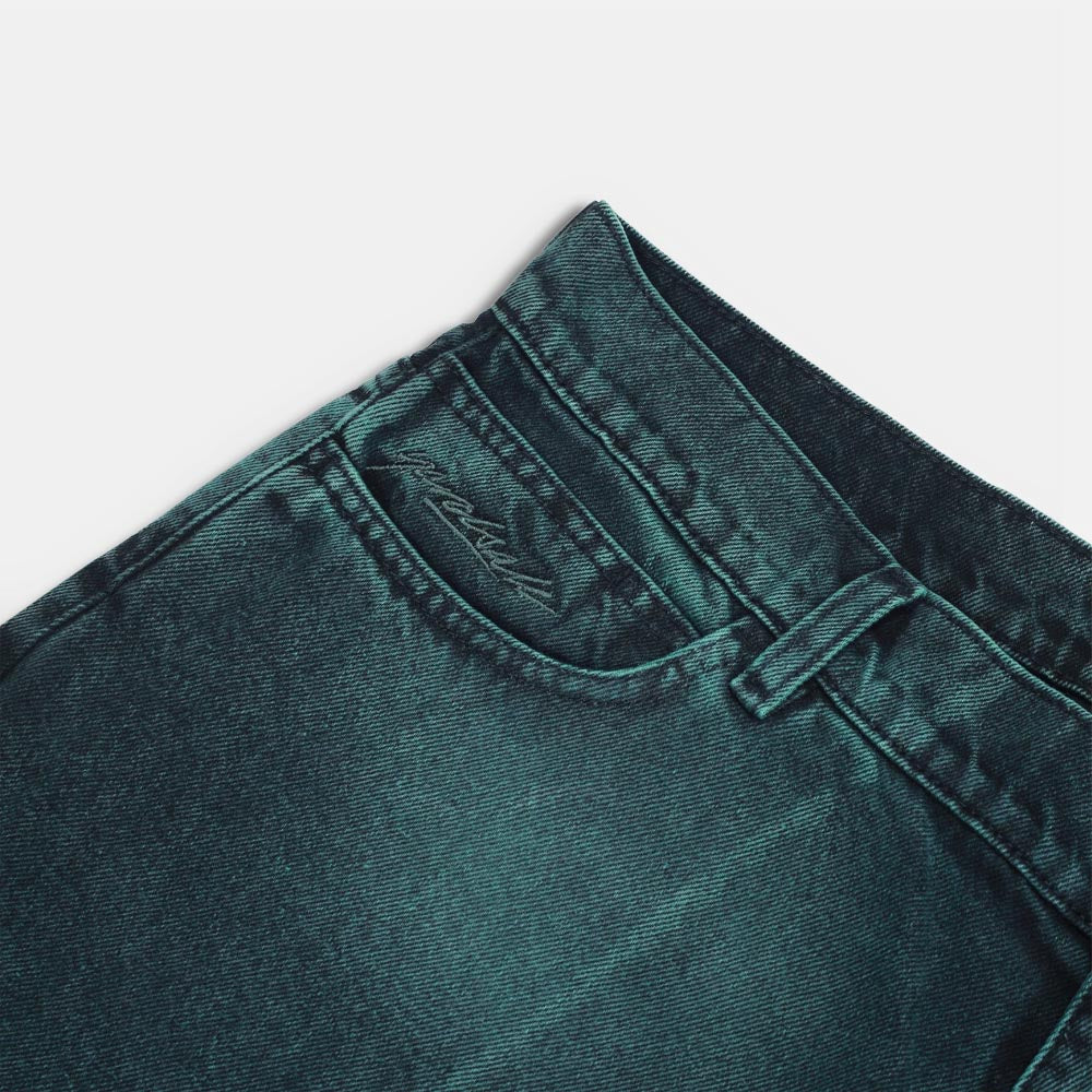 Yardsale - Bleached Phantasy Jeans - Emerald