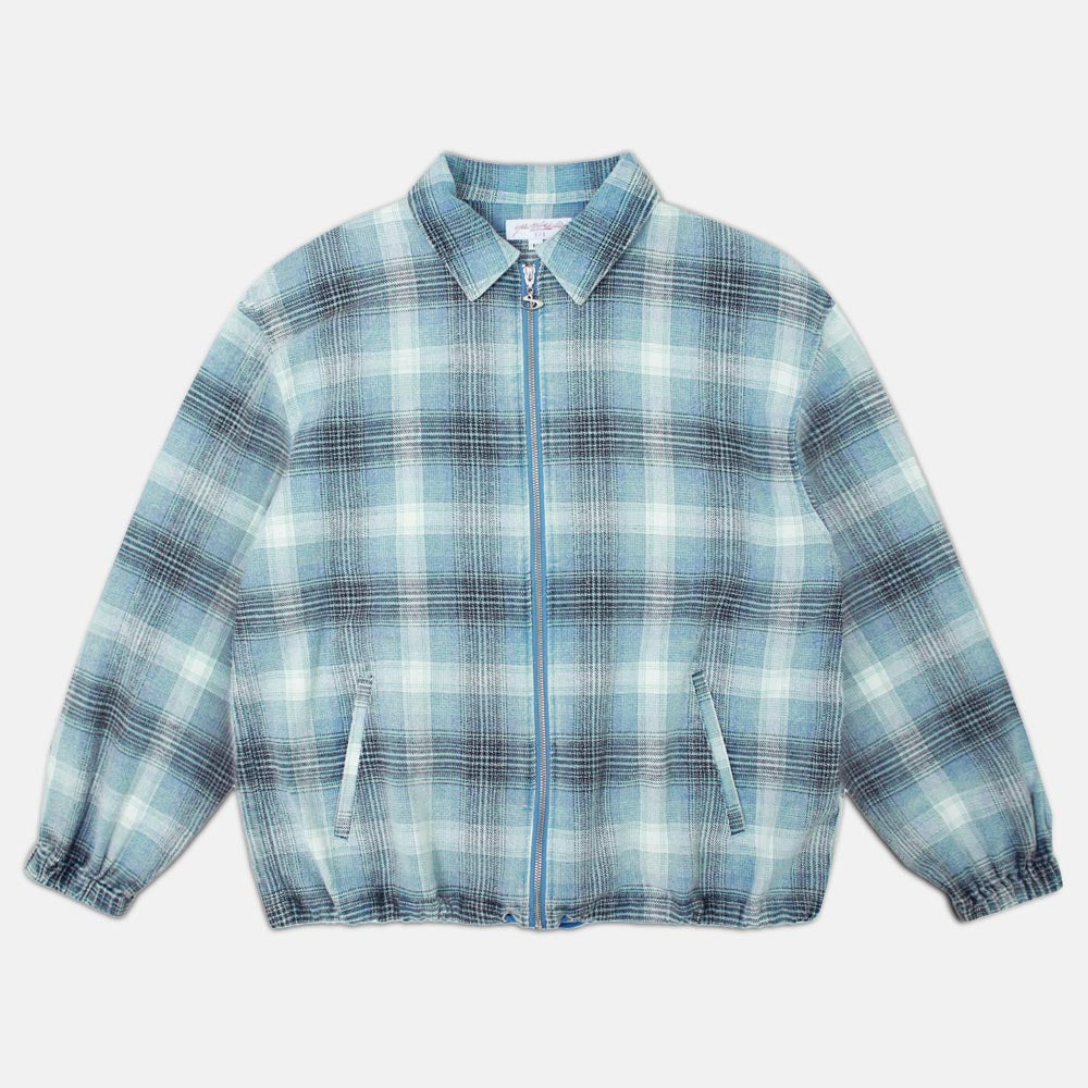 Yardsale - Phantasy Tartan Full Zip Jacket - Blue