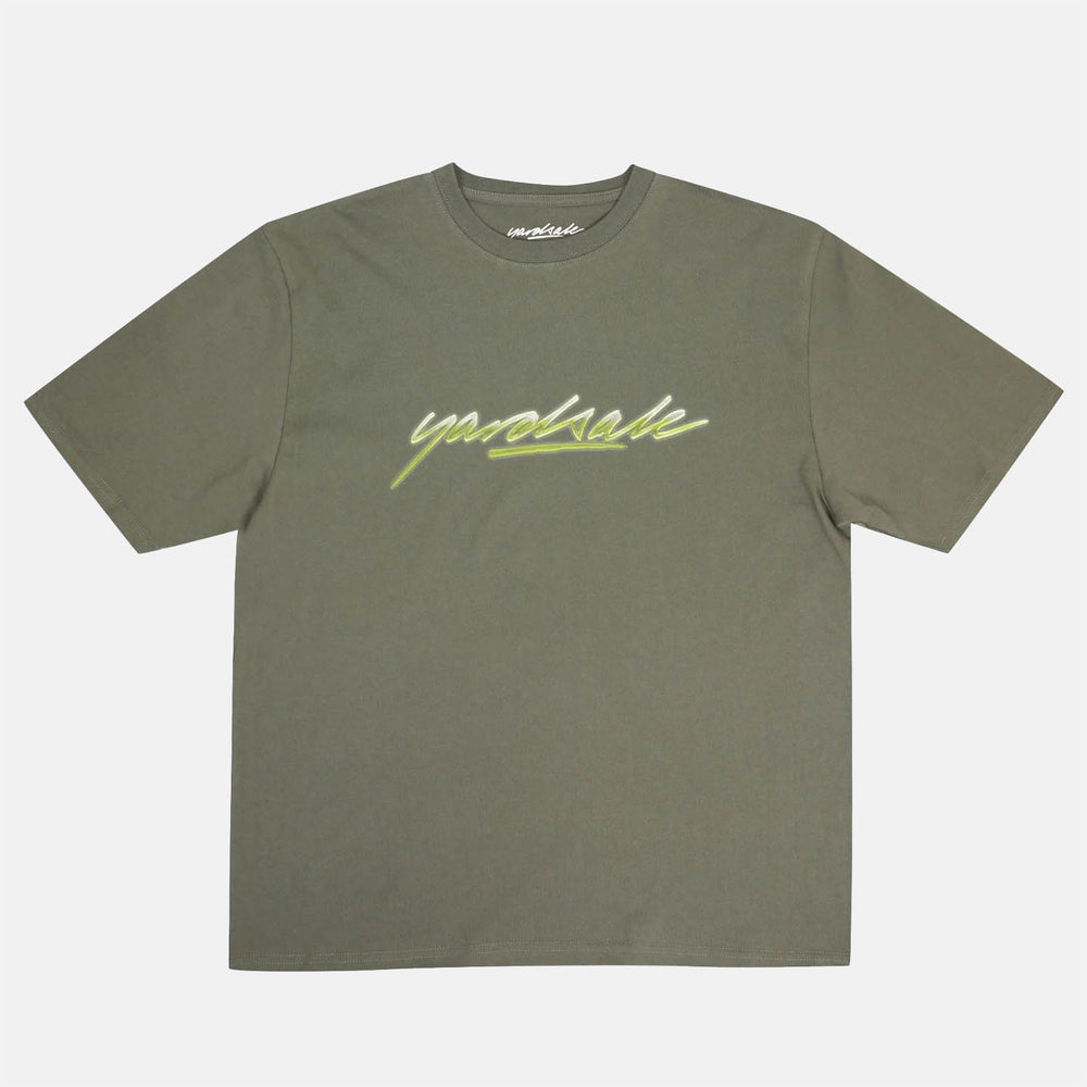 Yardsale - Washed Script T-Shirt - Sand