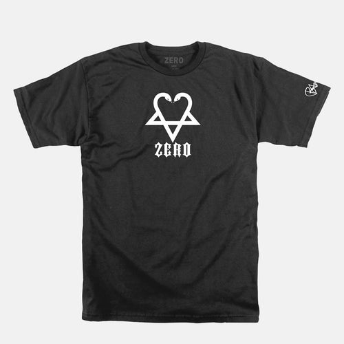 Zero Skateboards - Bam Margera Snake-A-Gram T-Shirt - Black