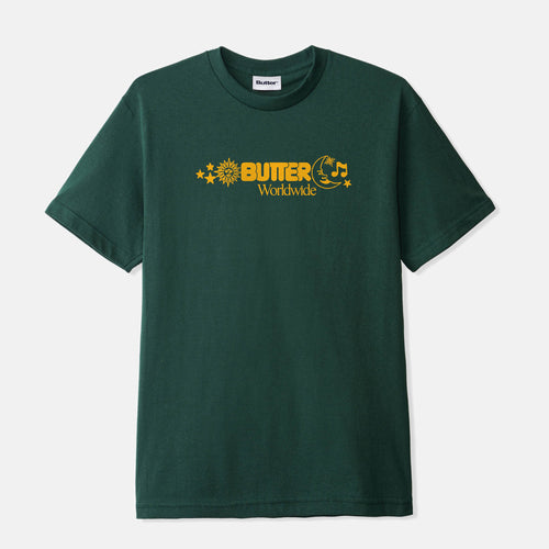 Butter Goods - Zodiac T-Shirt - Dark Forest