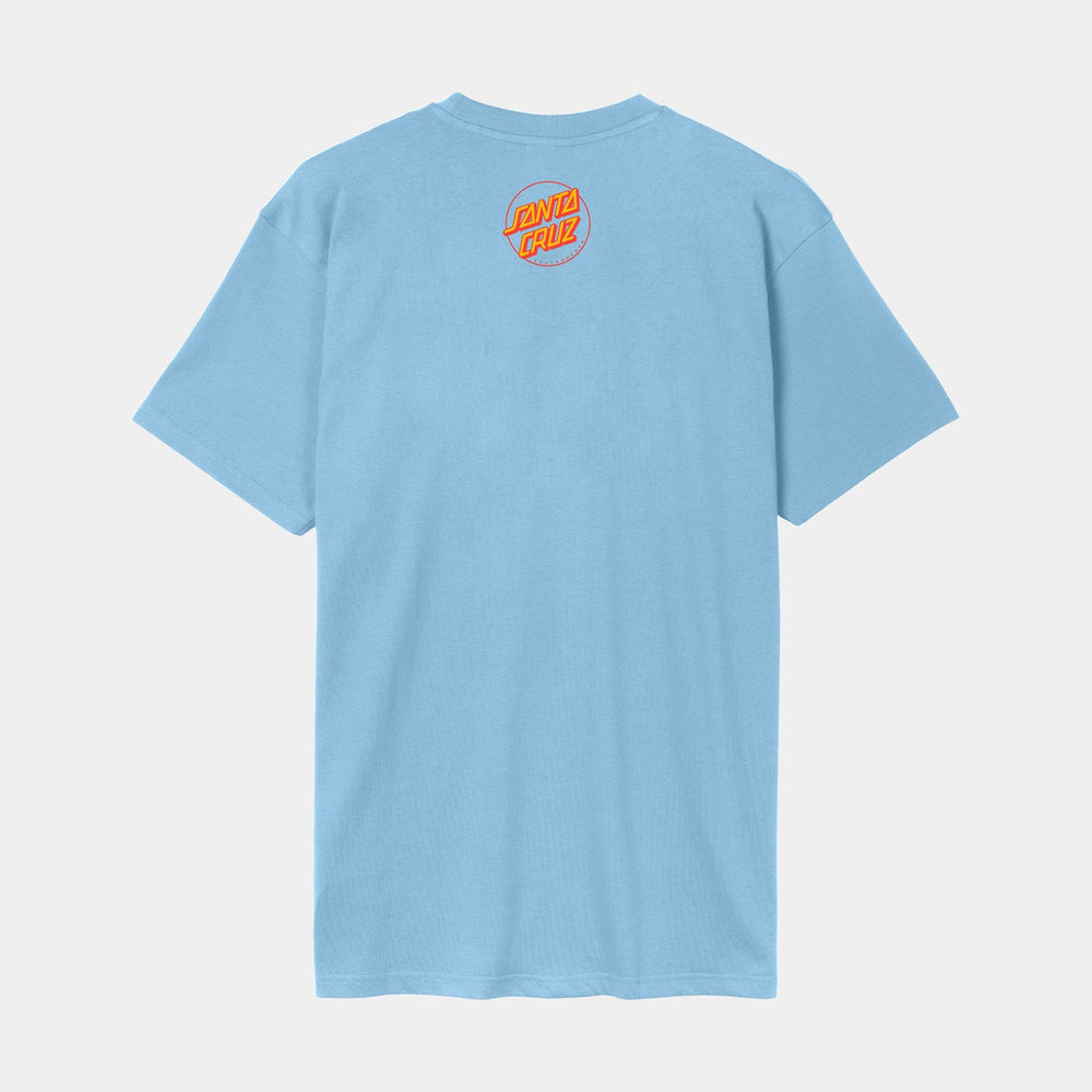 Santa Cruz - Screaming Hibiscus Front T-Shirt - Pacific Blue