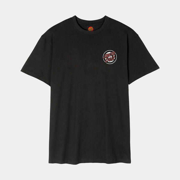 Santa Cruz - Roskopp Screaming Target T-Shirt - Black