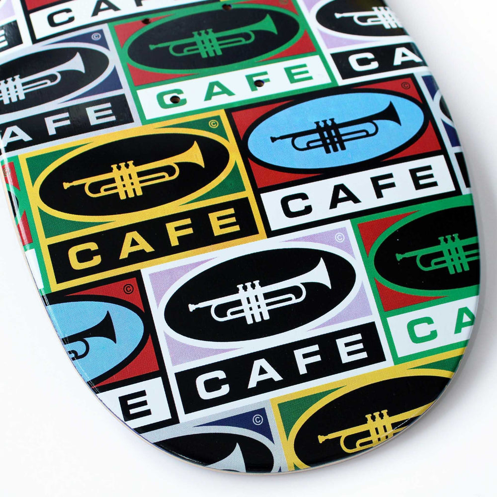 Skateboard Cafe - 8.0" Trumpet Collage Skateboard Deck