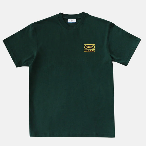 Skateboard Cafe - 45 T-Shirt - Forest Green