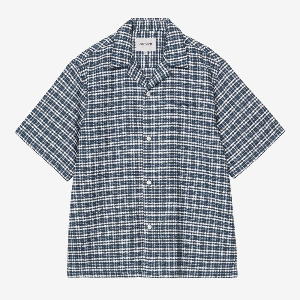 Carhartt WIP - Kander Short Sleeve Shirt - Kander Check / Blue River