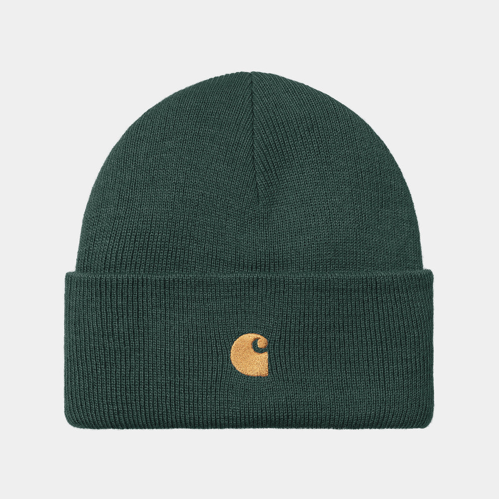 Carhartt WIP - Chase Beanie - Discovery Green / Gold
