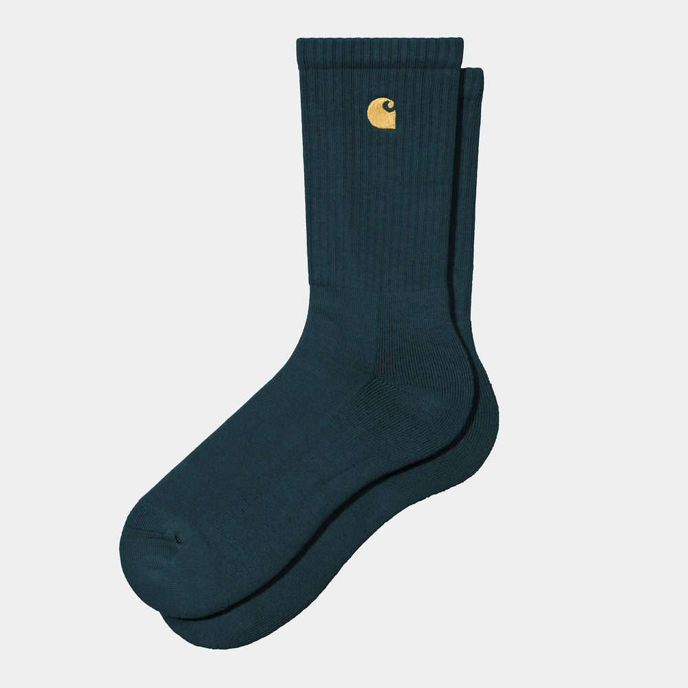 Carhartt WIP - Chase Socks - Duck Blue / Gold