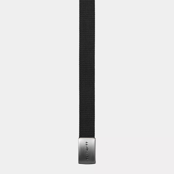 Carhartt WIP - Chrome Clip Belt - Black