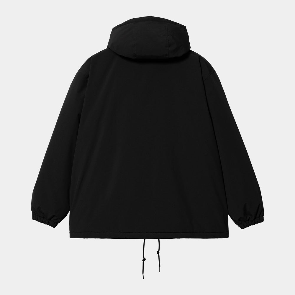 Carhartt WIP - Hooded Coach Jacket - Black / White